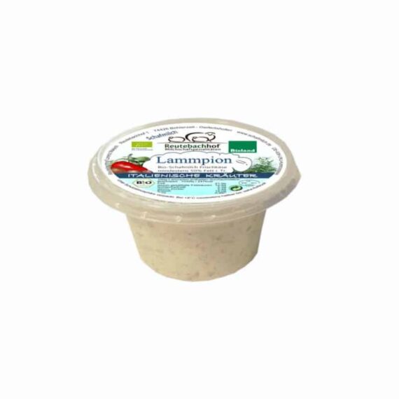 Bio-Schafmilch Frischkäse "Lammpion" italienische Kräuter 140g