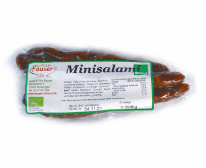 Biolandhof Fauser Minisalami